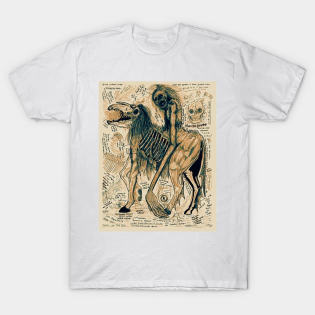 Nuckelavee - Wilting T-Shirt by Ballyraven